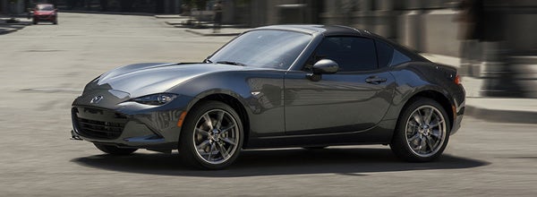 The new 2022 Mazda MX-5 Miata RF offers a full suite of driver-assistance technology upgraded from the 2021 Mazda MX-5 Miata. Reserve a test drive today of the Mazda MX-5 Miata RF at Daytona Mazda in Daytona Beach, Florida.