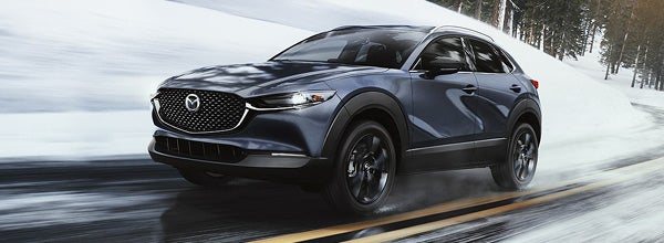The new Mazda 2022 CX-30 offers a full suite of driver-assistance technology upgraded from the 2021 Mazda CX 30 turbo. Reserve a test drive today of the new 2022 Mazda CX-30 at Daytona Mazda in Daytona Beach, Florida.